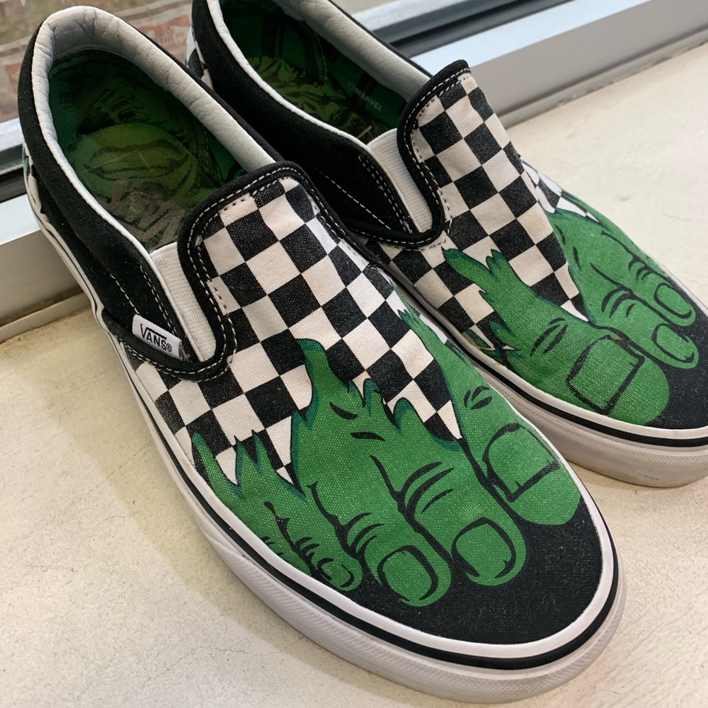 Vans Marvel Hulk addition!!!